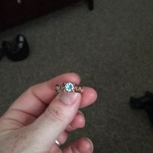 Gold Silver Ring Size 7